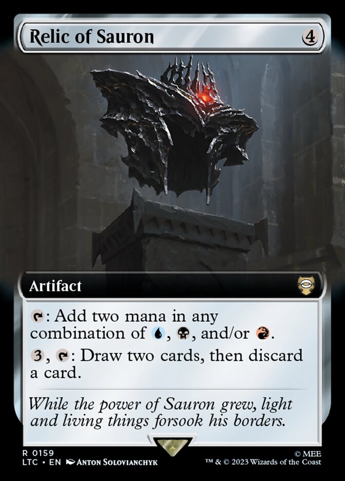 Relic of Sauron 159 - Tales of Middle-earth Commander MTG card