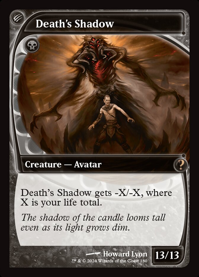 Death's Shadow 180 - Mystery Booster 2 MTG card