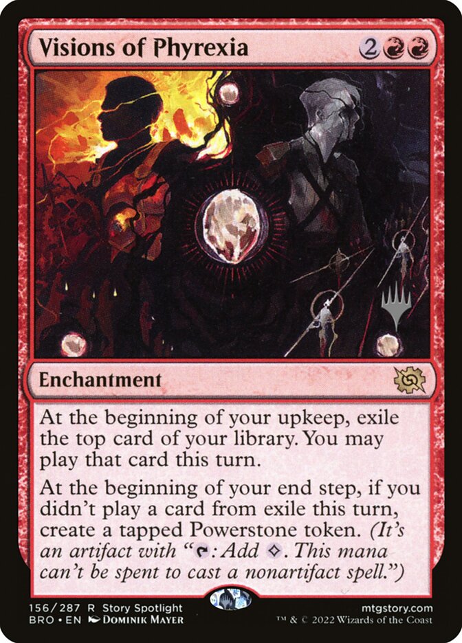 Visions of Phyrexia 156p - The Brothers' War Promos MTG card
