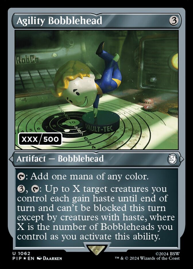 Agility Bobblehead 1062 - Fallout MTG card
