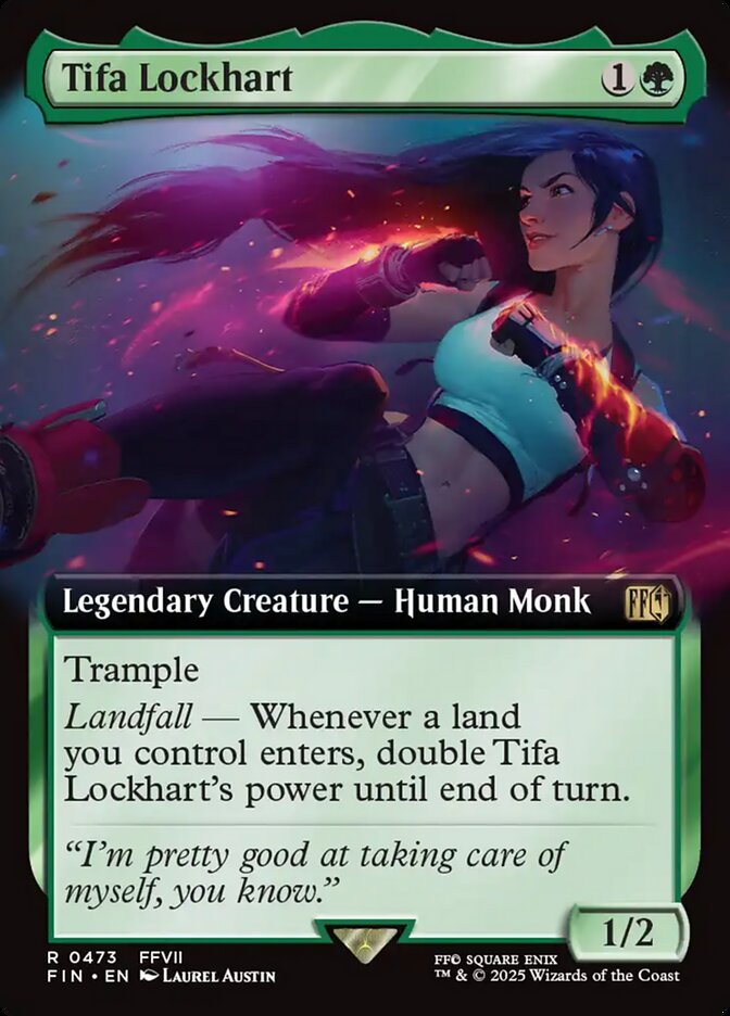 Tifa Lockhart 473 - Final Fantasy MTG card