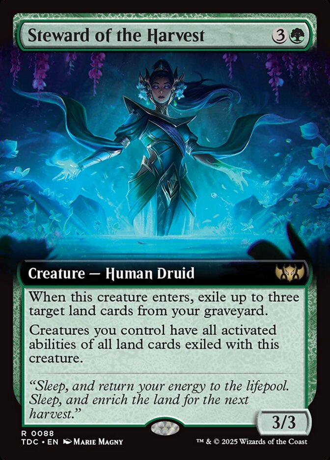 Steward of the Harvest 88 - Tarkir: Dragonstorm Commander MTG card