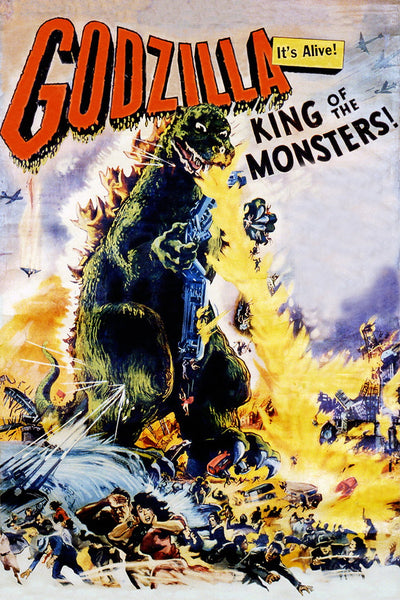 Godzilla, King of the Monsters! VHS cover art