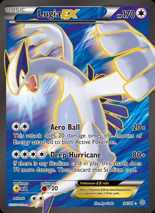 Lugia EX 94/98 - Ancient Origins Pokemon card