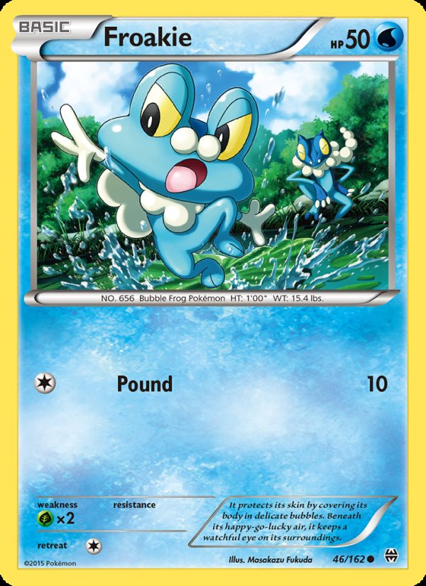 Froakie 46/162 - BREAKthrough Pokemon card