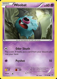 Woobat 71/162 - BREAKthrough Pokemon card