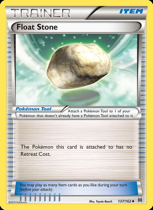 Float Stone 137/162 - BREAKthrough Pokemon card