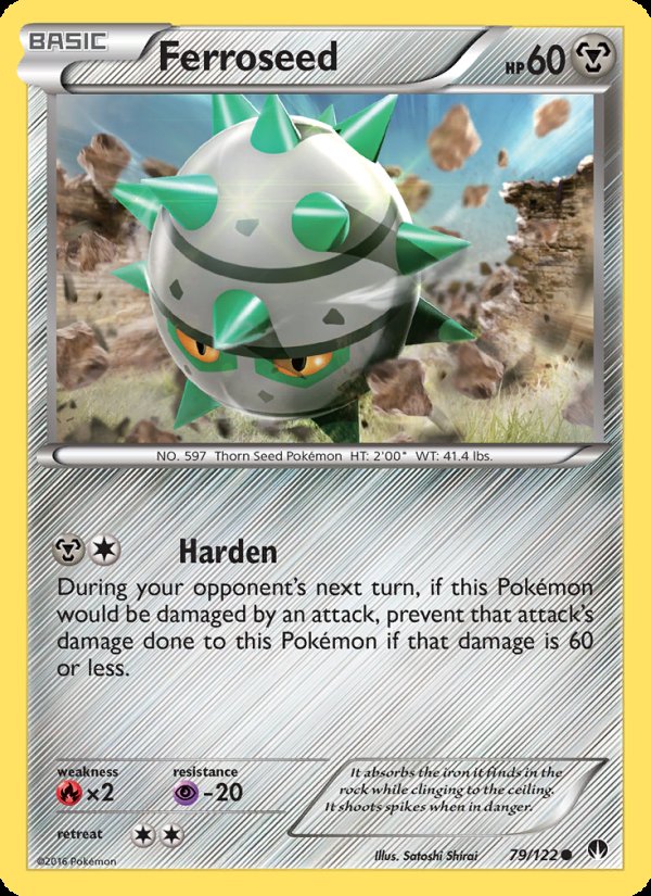 Ferroseed 79/122 - BREAKpoint Pokemon card