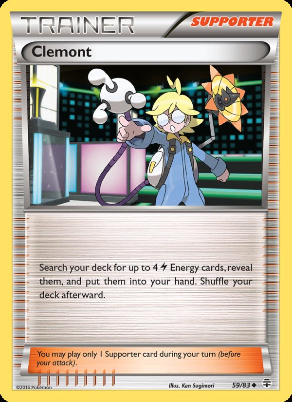 Clemont 59/83 - Generations Pokemon card