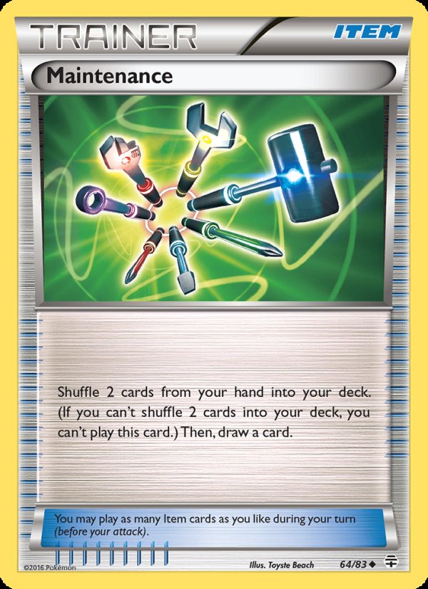 Maintenance 64/83 - Generations Pokemon card