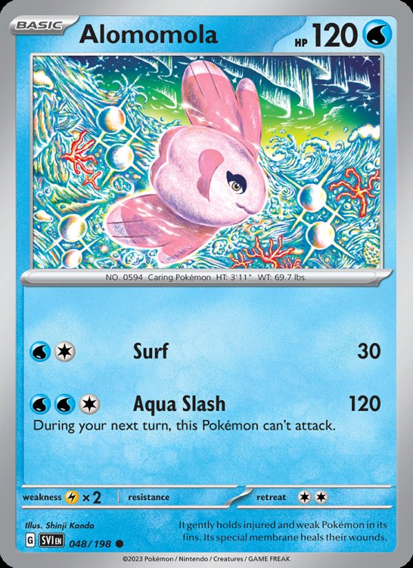 Alomomola 048/198 - Scarlet & Violet Pokemon card