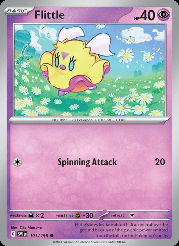 Flittle 101/198 - Scarlet & Violet Pokemon card