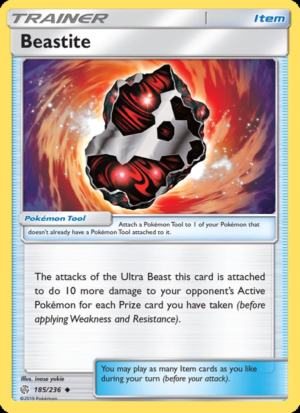 Beastite 185/236 - Cosmic Eclipse Pokemon card