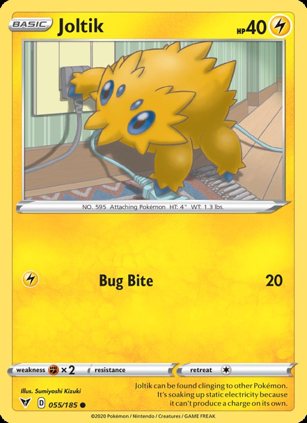 Joltik 55/185 - Vivid Voltage Pokemon card