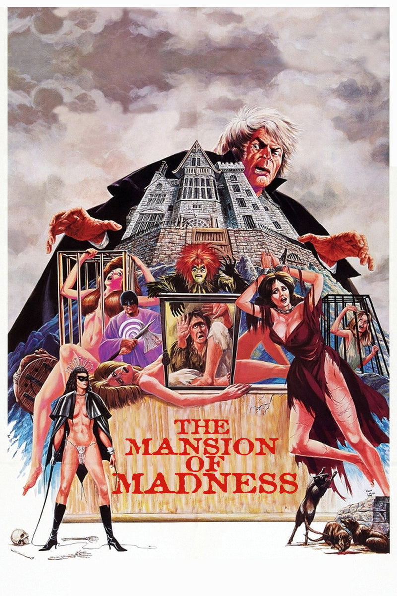 The Mansion of Madness Blu-ray cover art