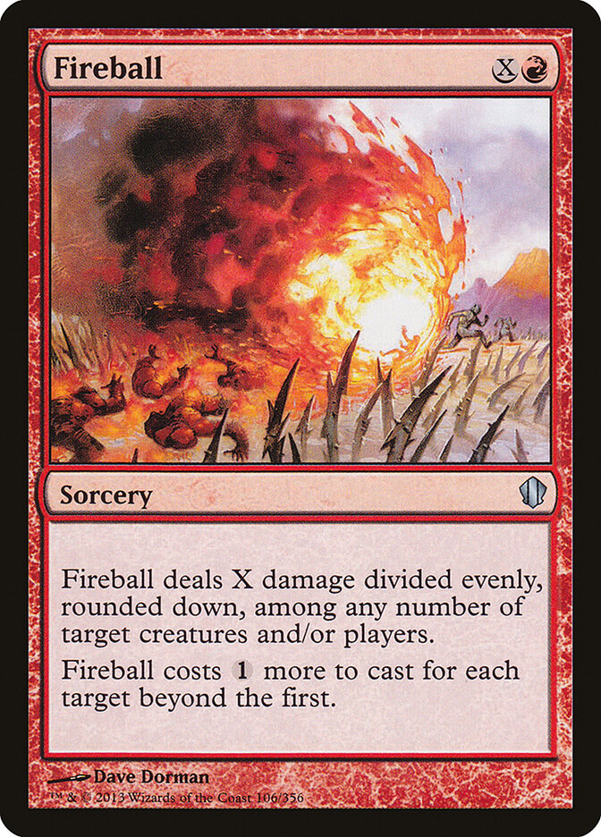 Fireball 106 - Commander 2013 MTG card