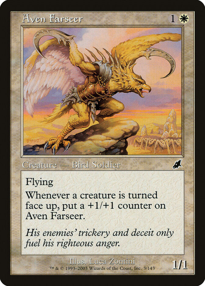 Aven Farseer 3 - Scourge MTG card