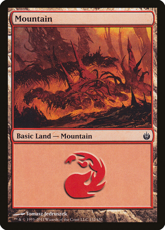 Mountain 152 - Mirrodin Besieged MTG card