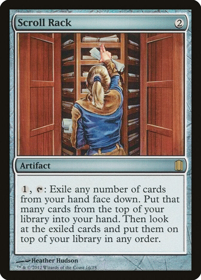 Scroll Rack 16 - Commander's Arsenal MTG card