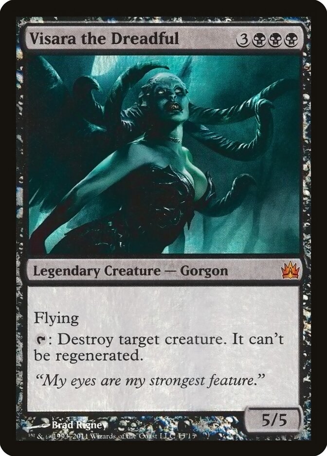 Visara the Dreadful 15 - From the Vault: Legends MTG card