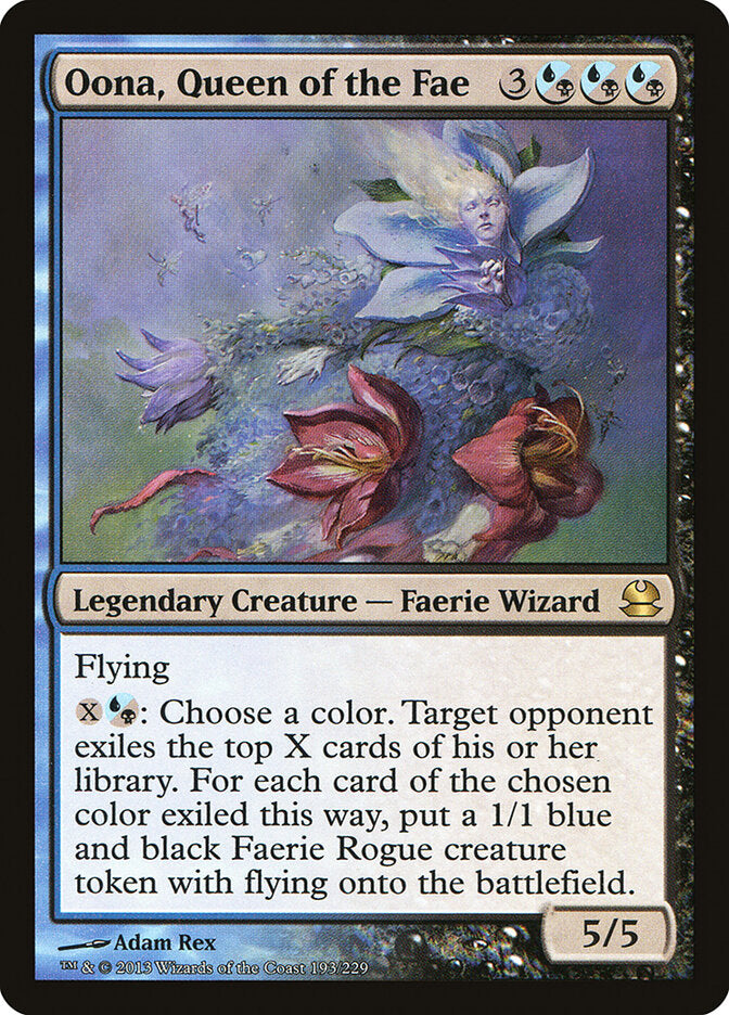 Oona, Queen of the Fae 193 - Modern Masters MTG card
