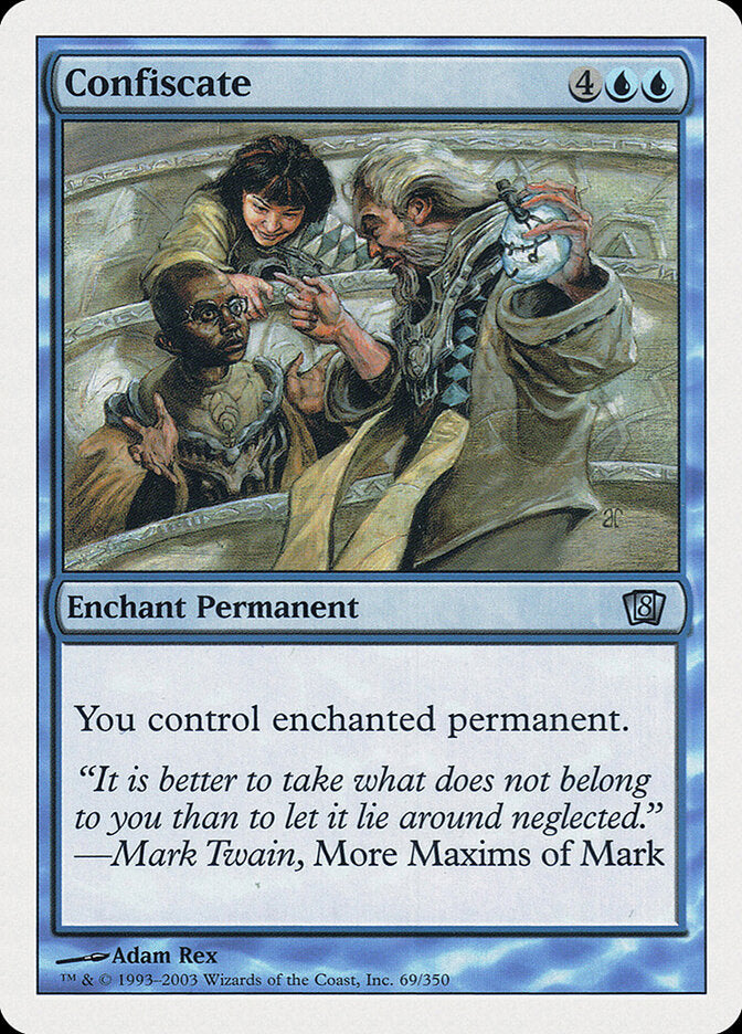 Confiscate 69 - Eighth Edition MTG card