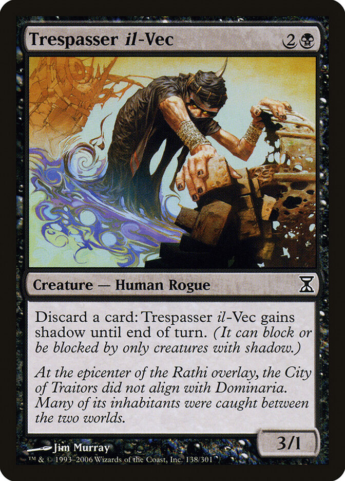 Trespasser il-Vec 138 - Time Spiral MTG card