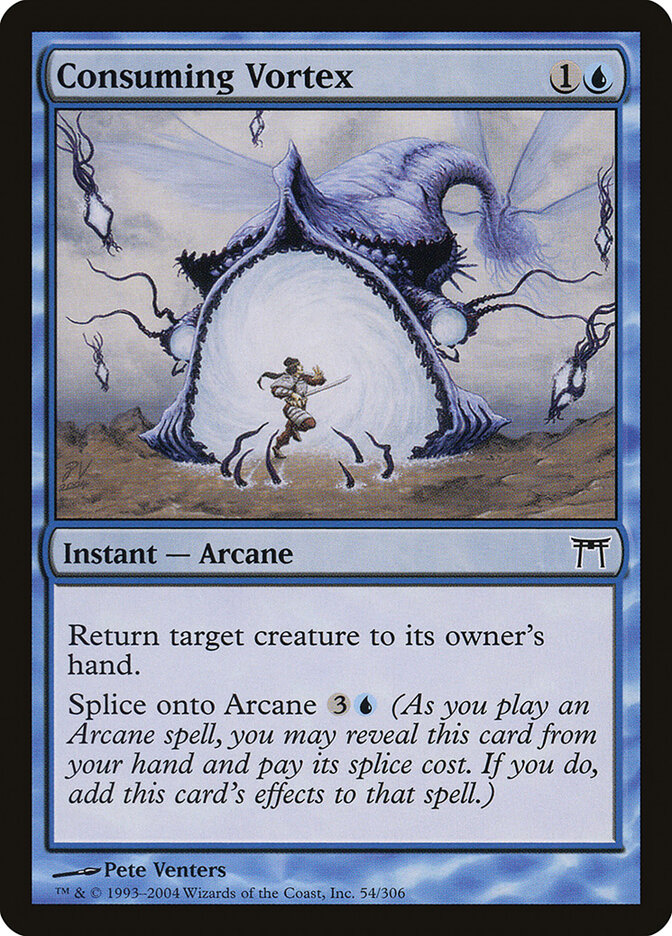 Consuming Vortex 54 - Champions of Kamigawa MTG card