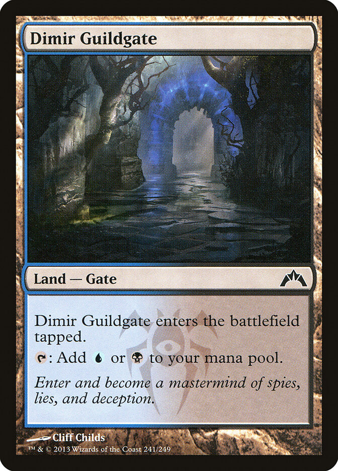 Dimir Guildgate 241 - Gatecrash MTG card