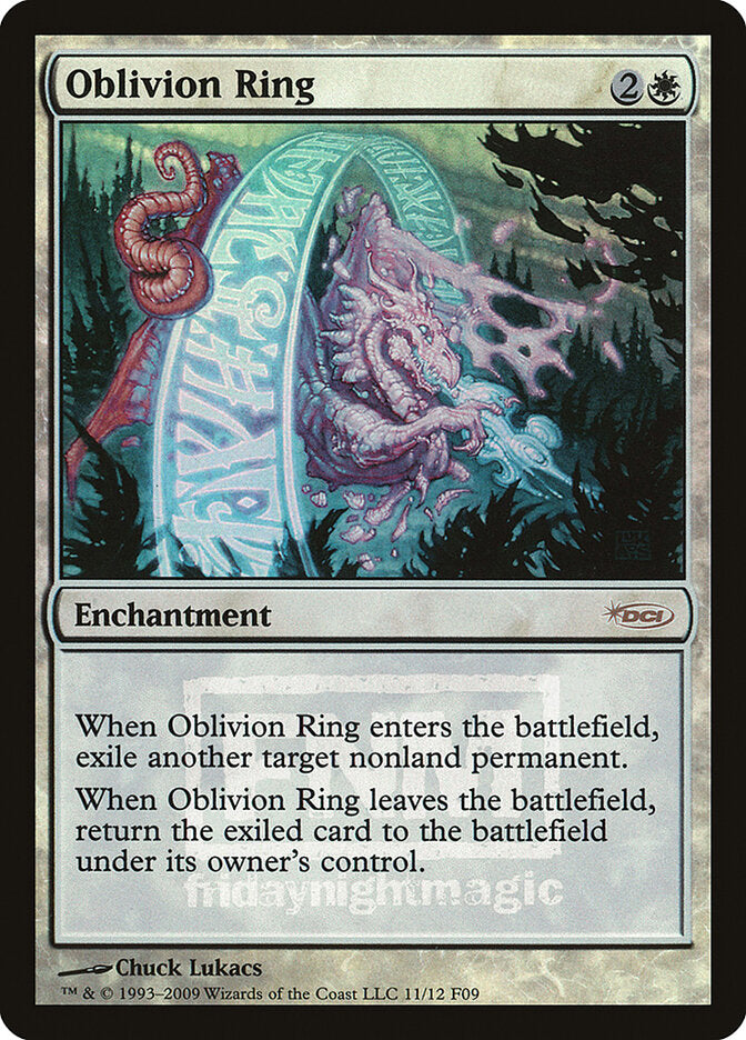 Oblivion Ring 11 - Friday Night Magic 2009 MTG card