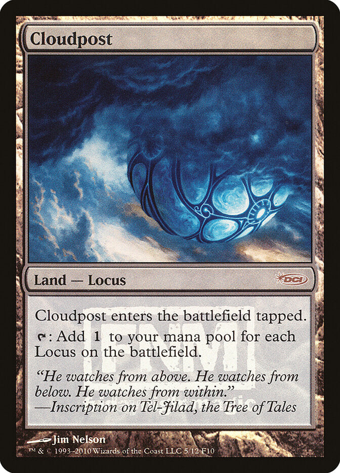 Cloudpost 5 - Friday Night Magic 2010 MTG card