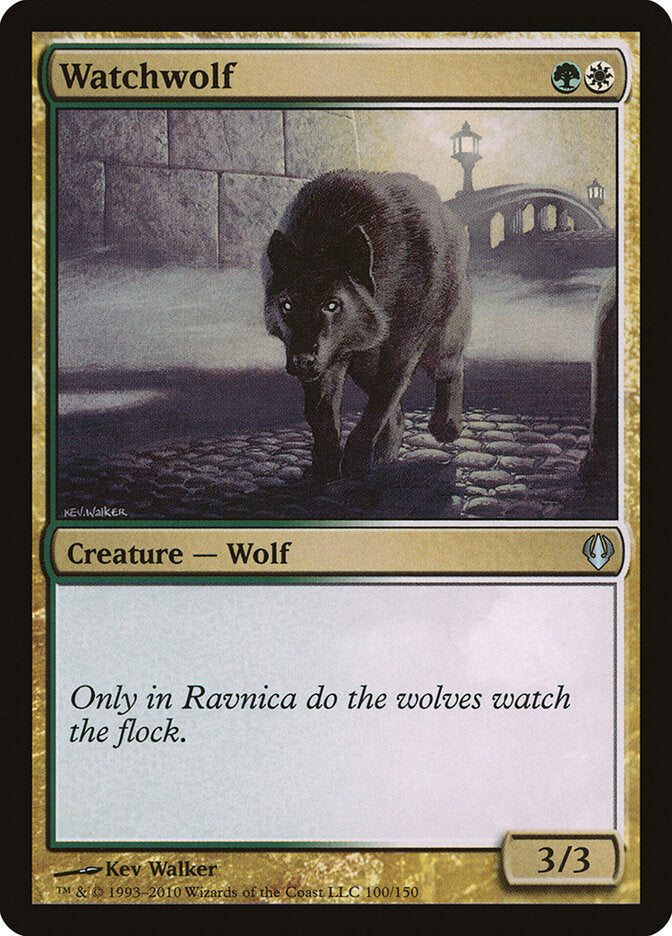 Watchwolf 100 - Archenemy MTG card