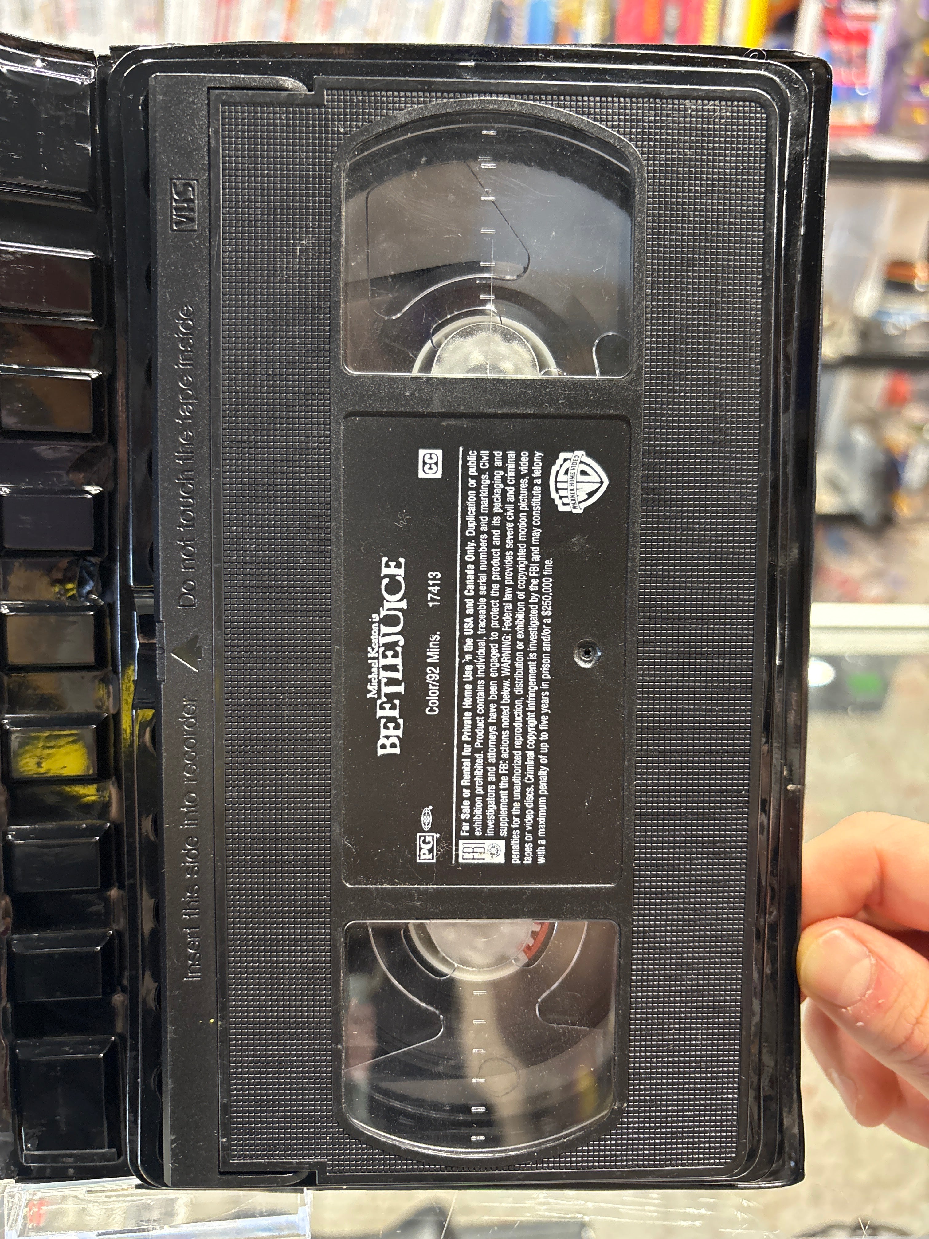 Beetlejuice VHS