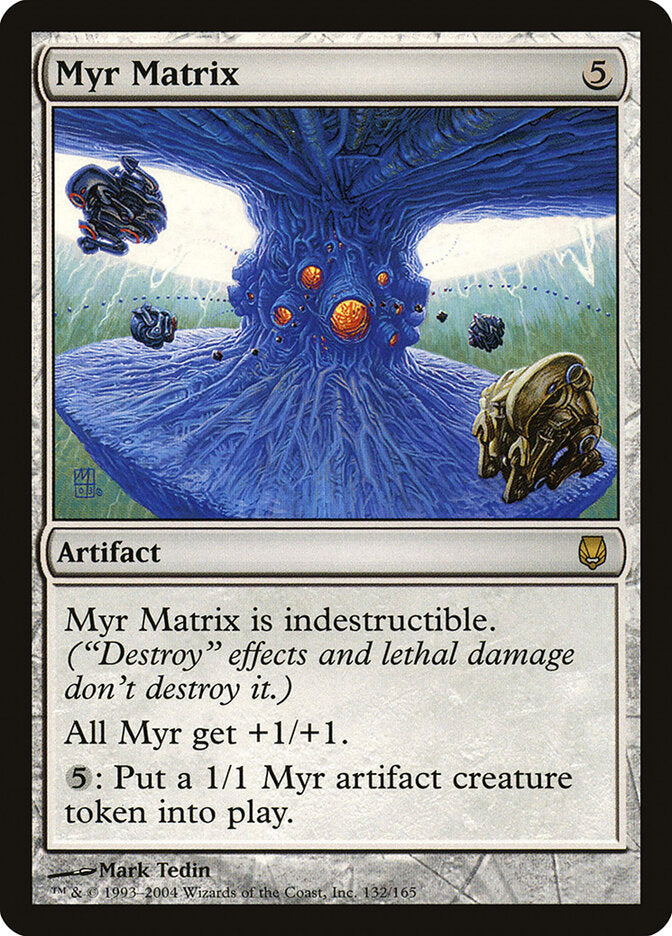 Myr Matrix 132 - Darksteel MTG card