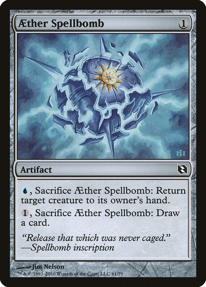 Aether Spellbomb 61 - Duel Decks: Elspeth vs. Tezzeret MTG card