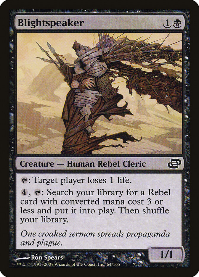 Blightspeaker 64 - Planar Chaos MTG card