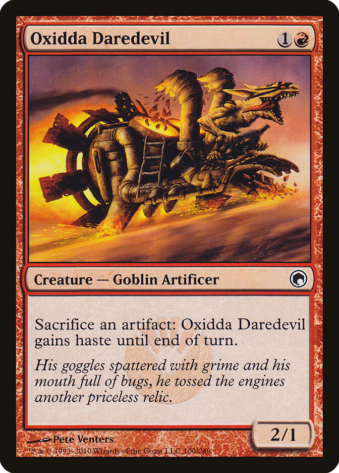 Oxidda Daredevil 100 - Scars of Mirrodin MTG card