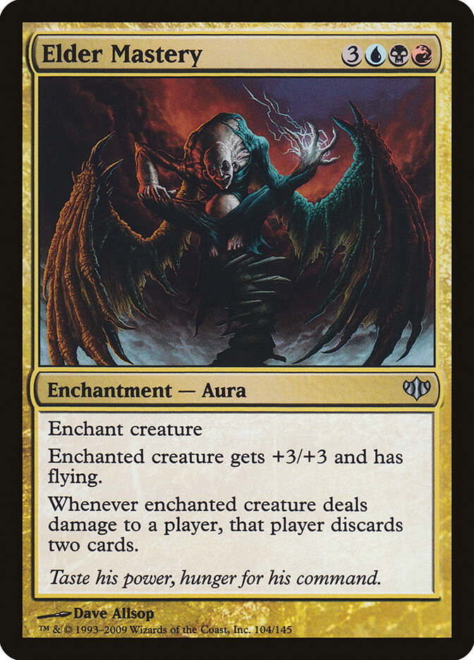 Elder Mastery 104 - Conflux MTG card