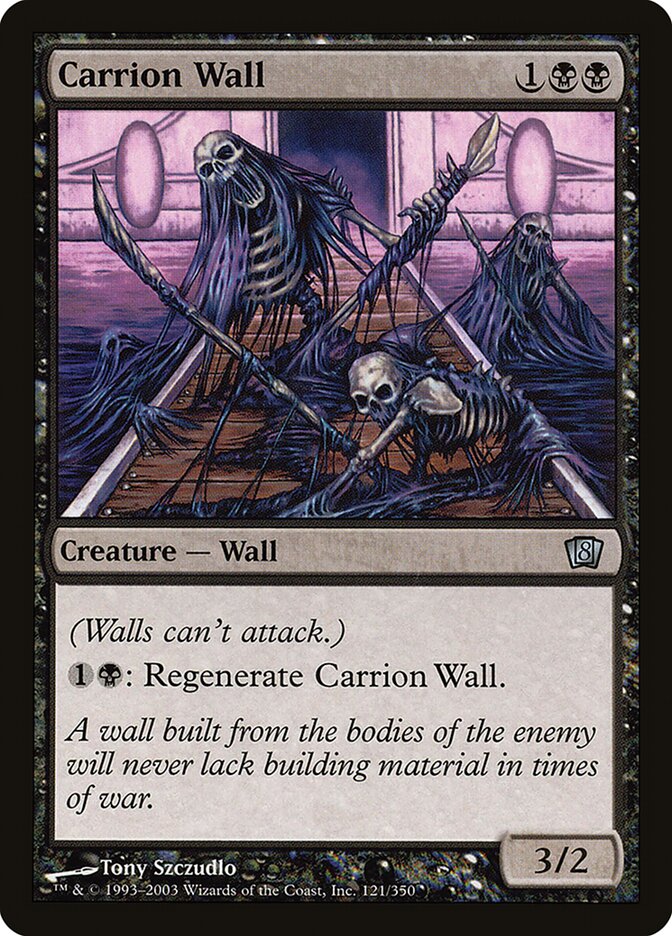 Carrion Wall 121★ - Eighth Edition MTG card