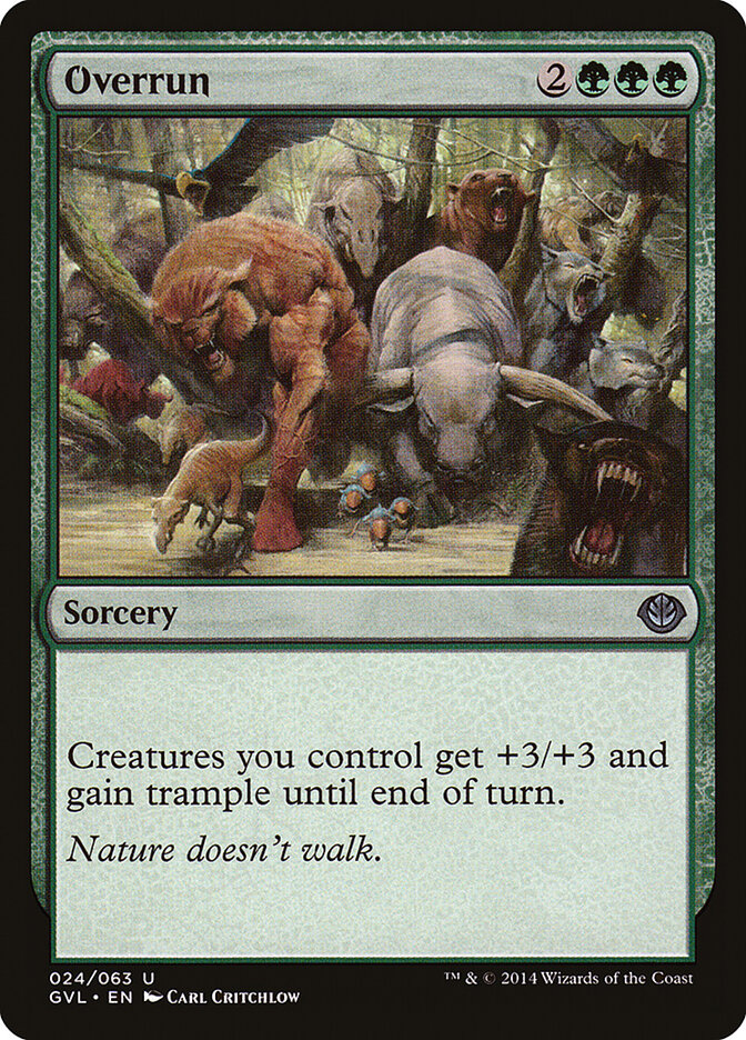 Overrun 24 - Duel Decks Anthology: Garruk vs. Liliana MTG card