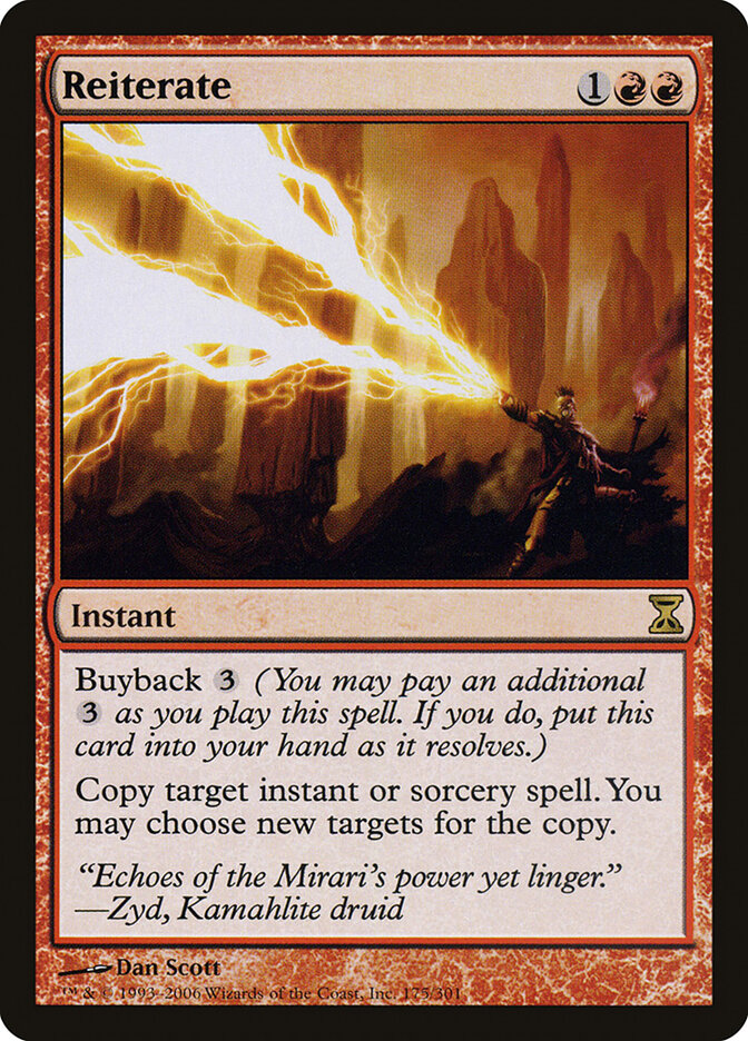 Reiterate 175 - Time Spiral MTG card