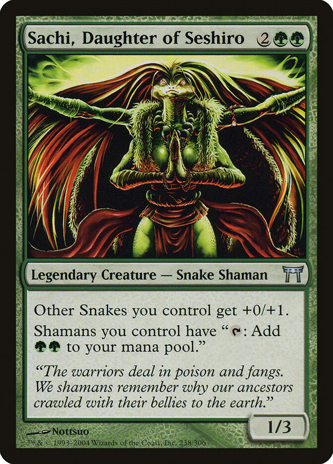 Sachi, Daughter of Seshiro 238 - Champions of Kamigawa MTG card