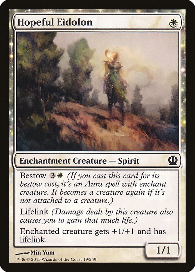 Hopeful Eidolon 19 - Theros MTG card