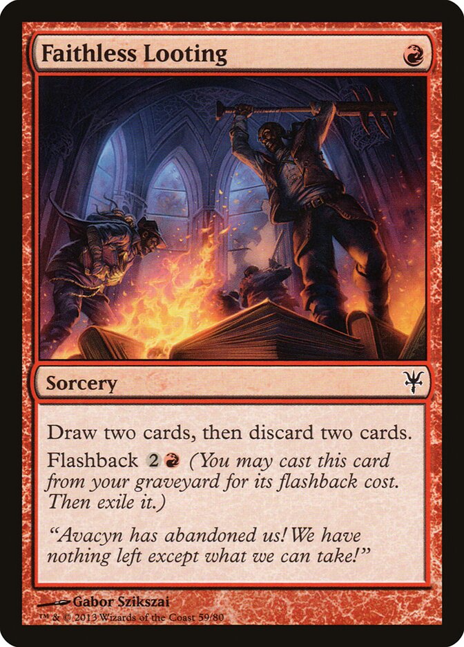 Faithless Looting 59 - Duel Decks: Sorin vs. Tibalt MTG card