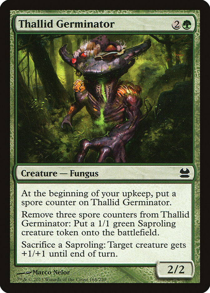 Thallid Germinator 168 - Modern Masters MTG card