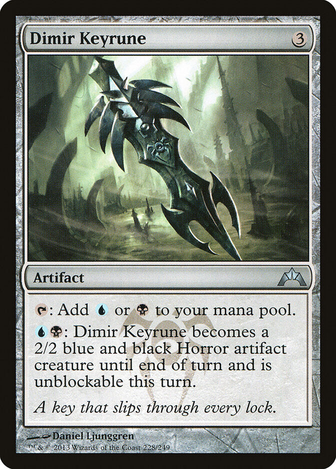 Dimir Keyrune 228 - Gatecrash MTG card