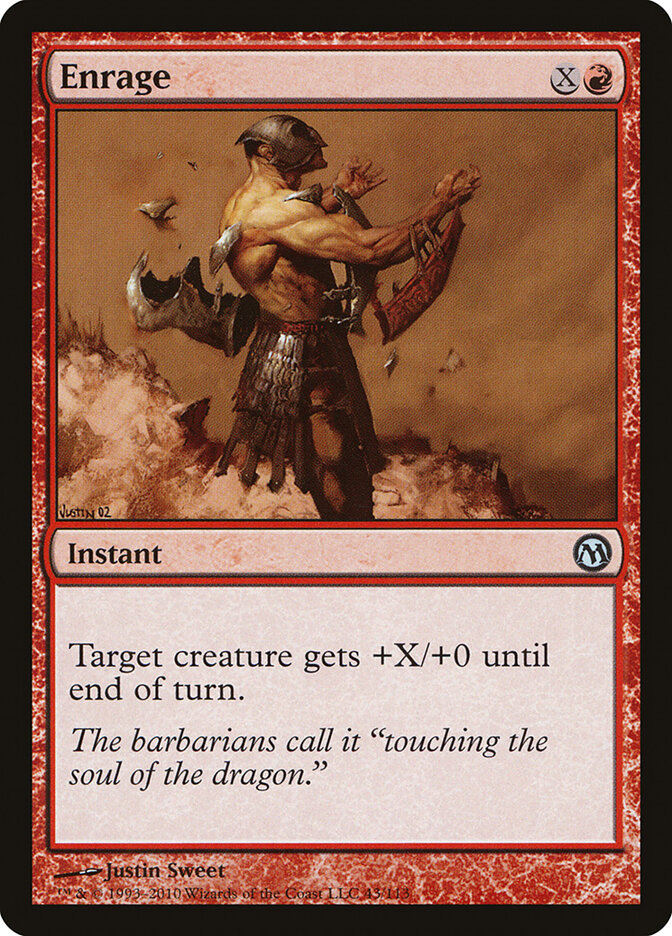 Enrage 43 - Duels of the Planeswalkers MTG card