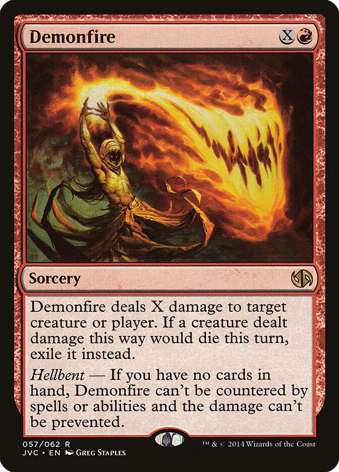 Demonfire 57 - Duel Decks Anthology: Jace vs. Chandra MTG card