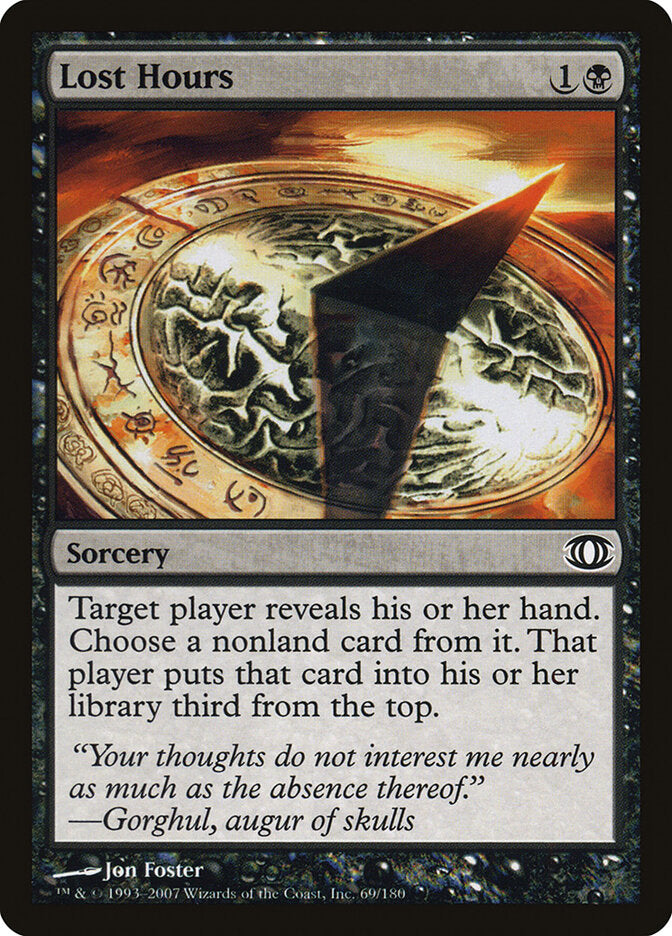 Lost Hours 69 - Future Sight MTG card