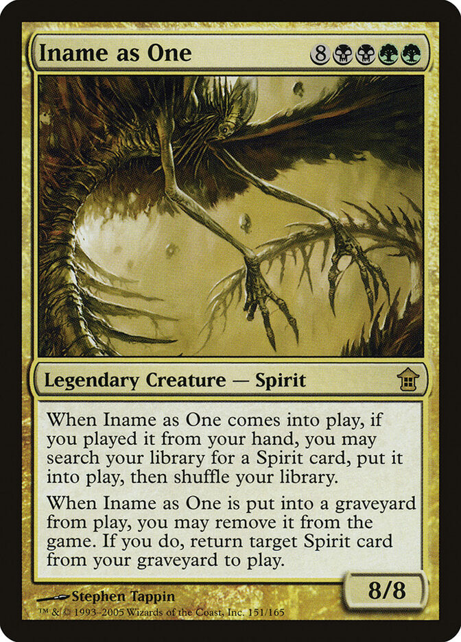 Iname as One 151 - Saviors of Kamigawa MTG card